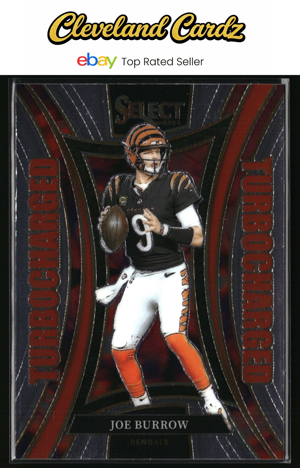2024 Panini Select #7 Joe Burrow Turbocharged