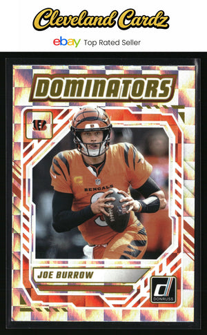2025 Donruss #DOM-JBW Joe Burrow Dominators