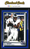 2025 Donruss #22 A.J. Brown Press Proofs Blue