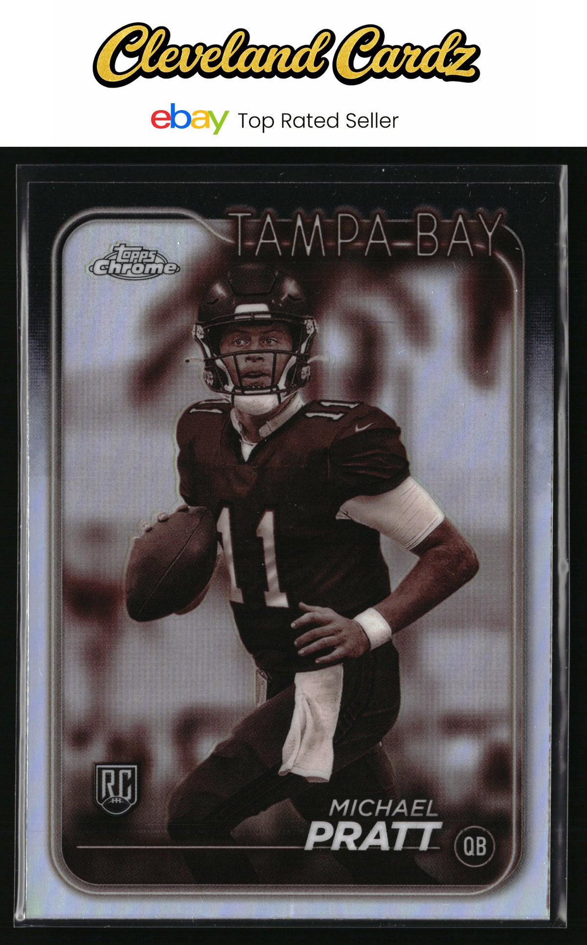 2024 Topps Chrome #217 Michael Pratt Sepia Refractor
