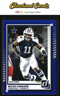 2025 Donruss #109 Micah Parsons Press Proofs Blue
