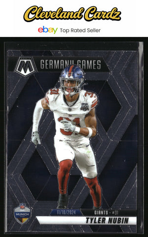 2025 Panini Mosaic #261 Tyler Nubin