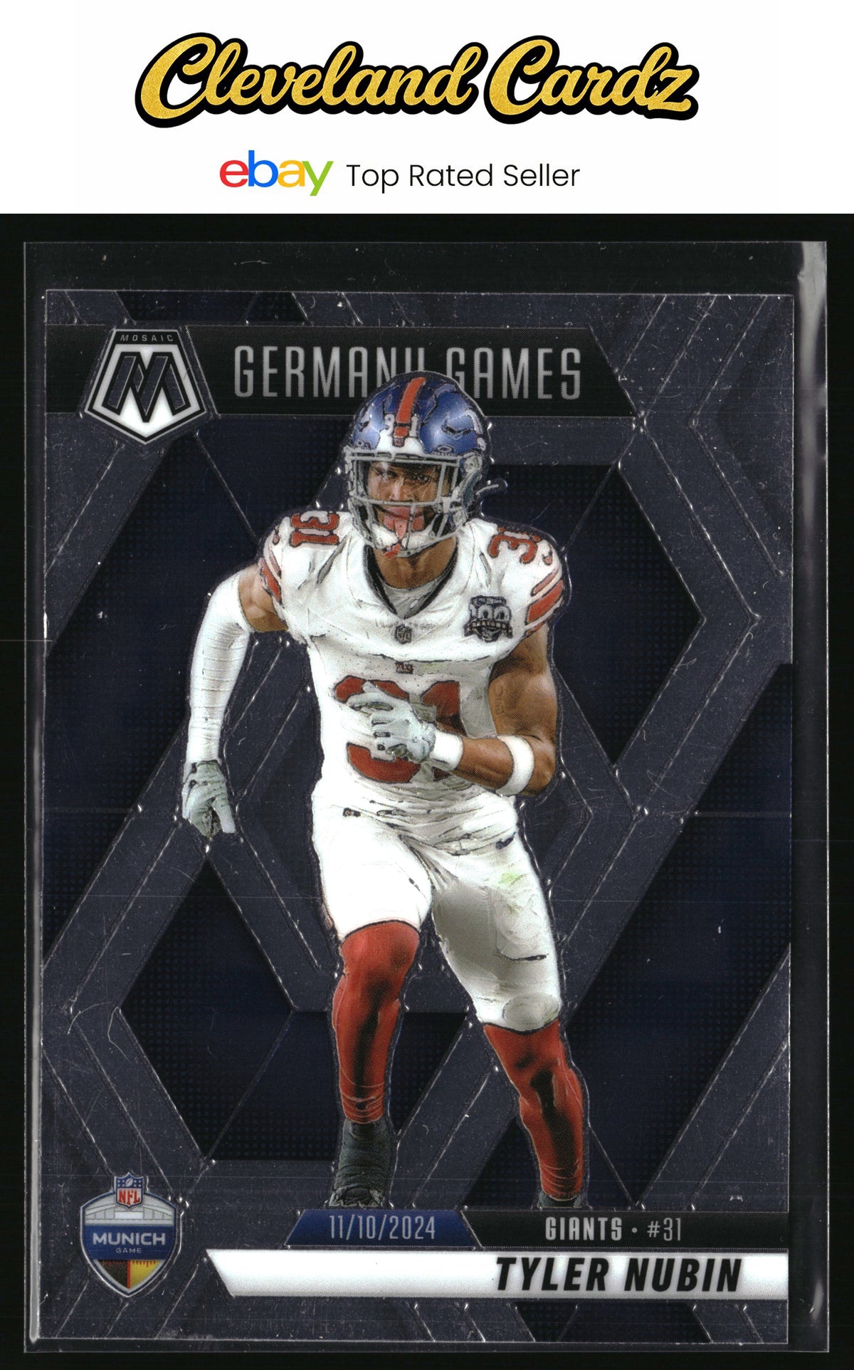 2025 Panini Mosaic #261 Tyler Nubin