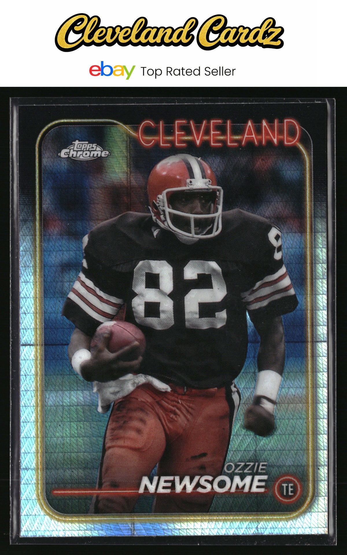 2024 Topps Chrome #31 Ozzie Newsome Refractor