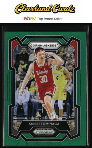 2024 Panini Prizm Draft Picks #26 Keisei Tominaga Prizms Green