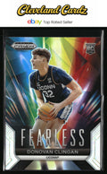 2024 Panini Prizm Draft Picks #23 Donovan Clingan Fearless Prizms Silver