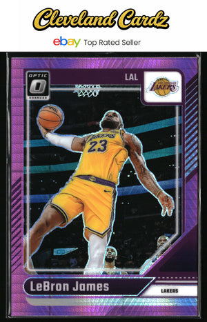 2024-25 Donruss Optic #148 LeBron James Hyper Pink