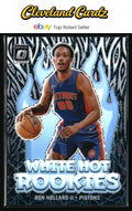 2024-25 Donruss Optic #1 Ron Holland II White Hot Rookies White Velocity #/59