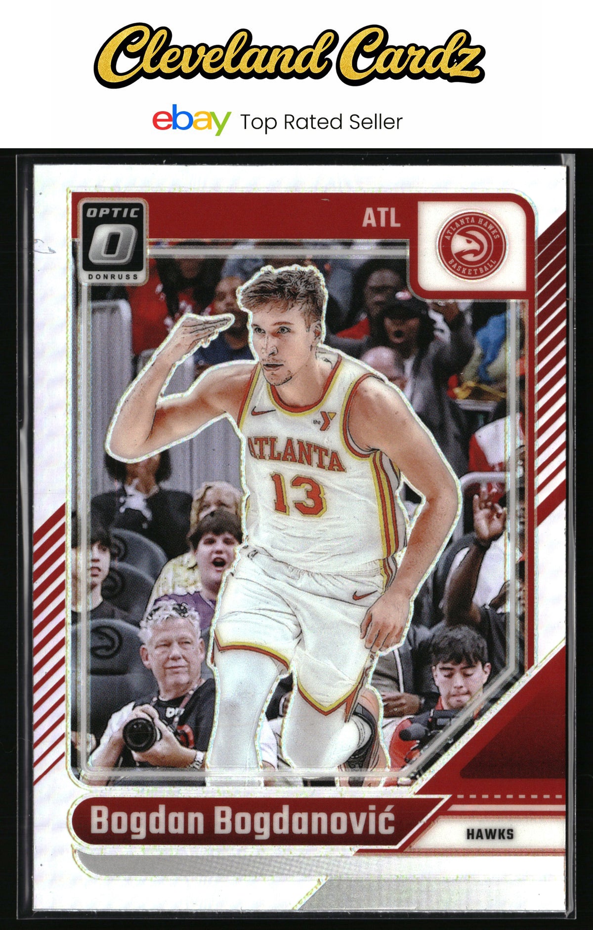 2024-25 Donruss Optic #59 Bogdan Bogdanovic Holo