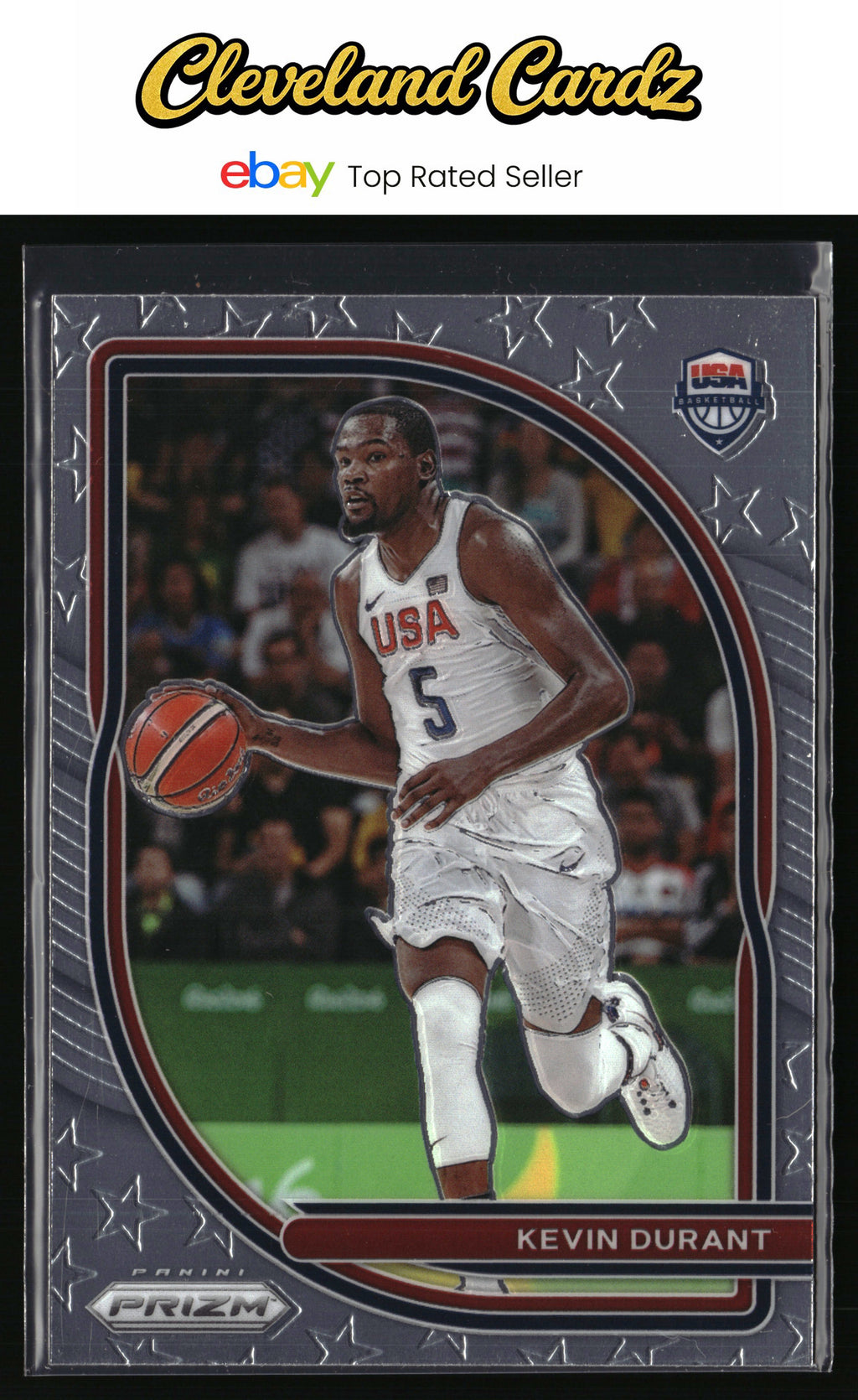 2020-21 Panini Prizm #3 Kevin Durant USA Basketball
