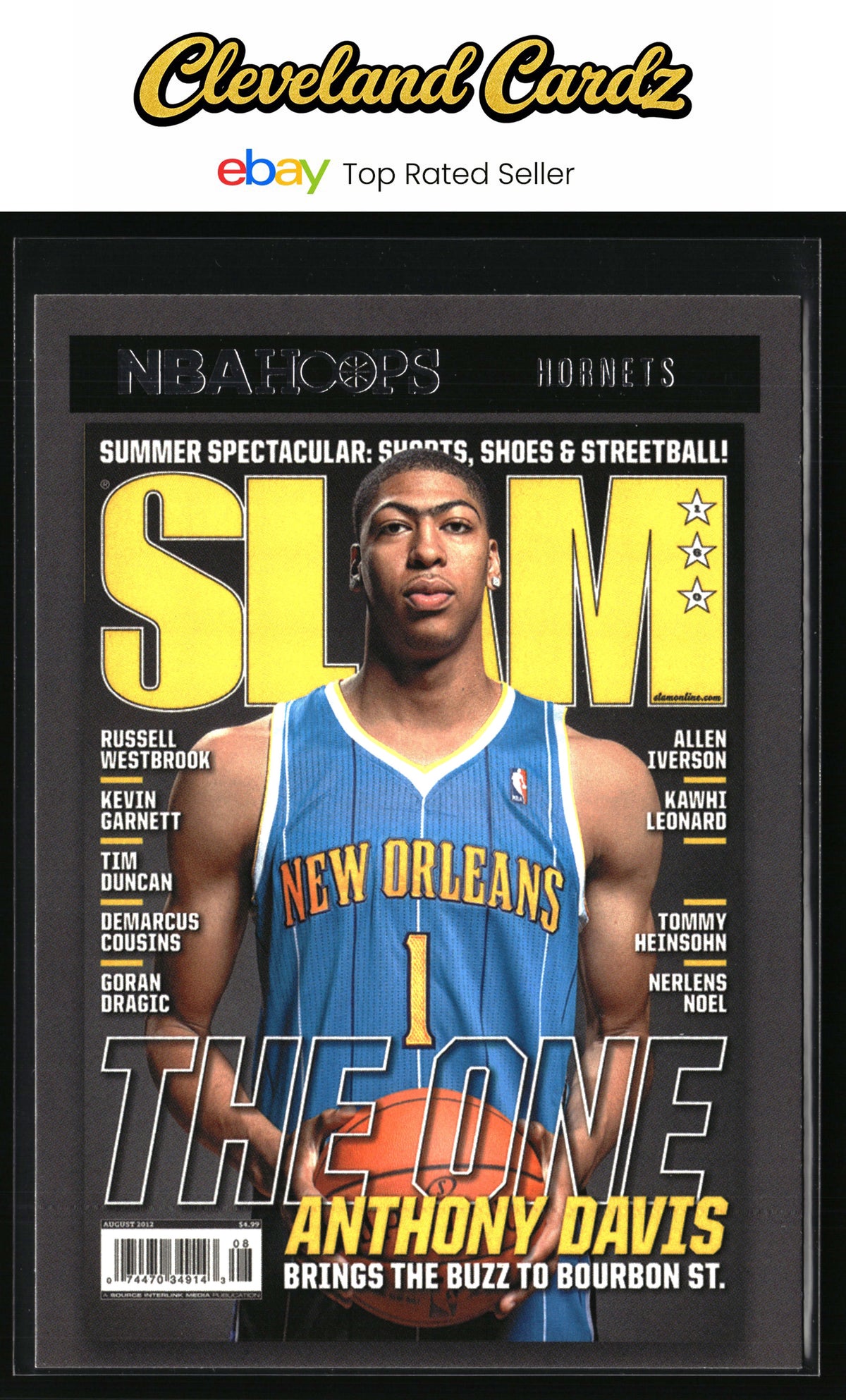 2020-21 Hoops Winter #15 Anthony Davis Slam