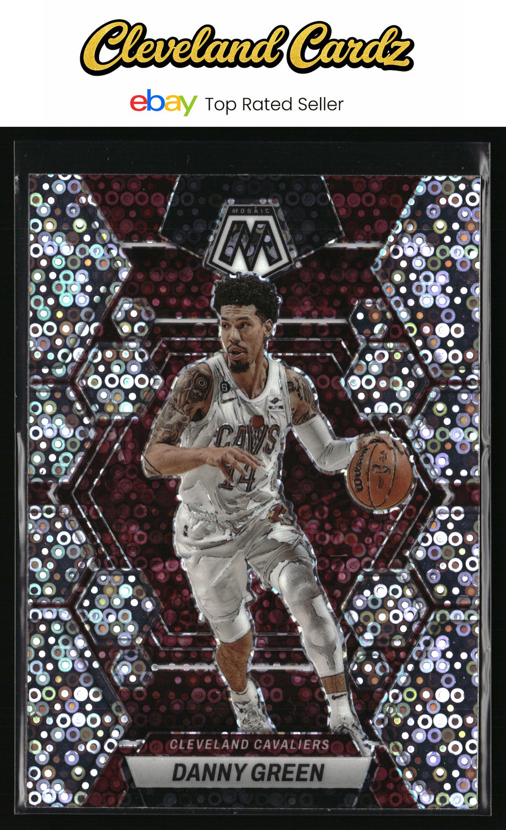 2022-23 Panini Mosaic #80 Danny Green Fast Break Silver
