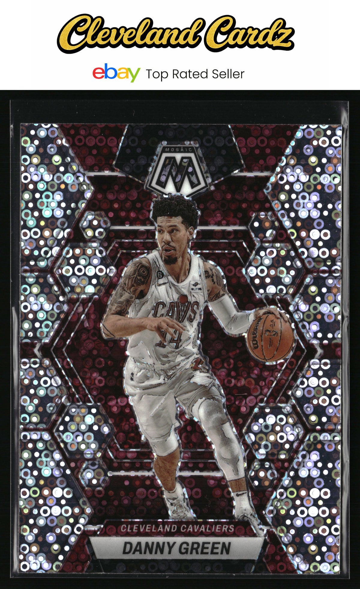 2022-23 Panini Mosaic #80 Danny Green Fast Break Silver