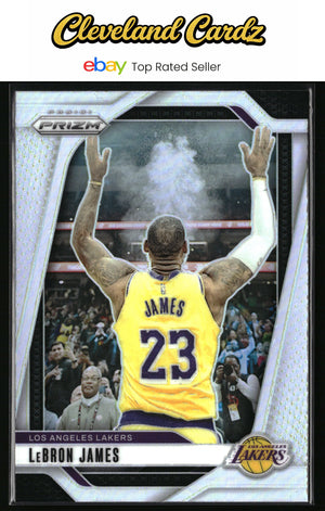 2024-25 Panini Prizm #130 LeBron James Prizms Silver SSP