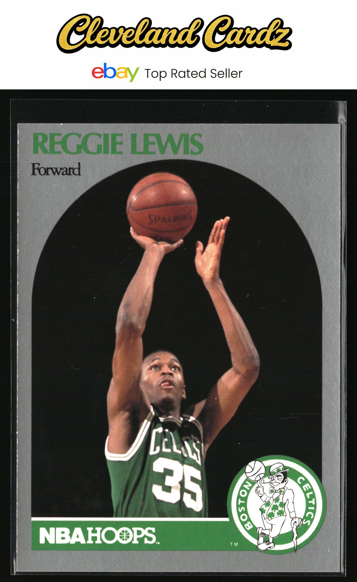1990-91 Hoops #43 Reggie Lewis
