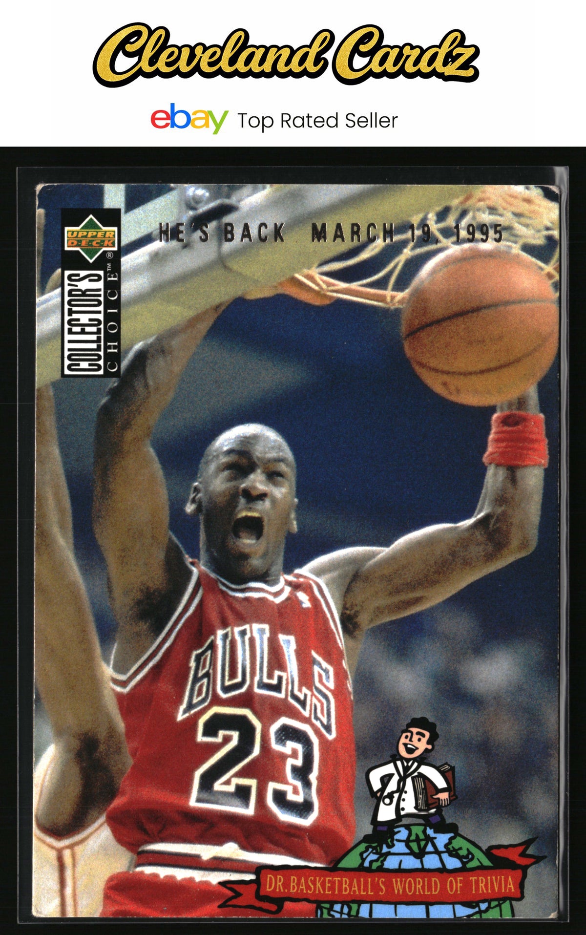 1994-95 Collector's Choice #402 Michael Jordan