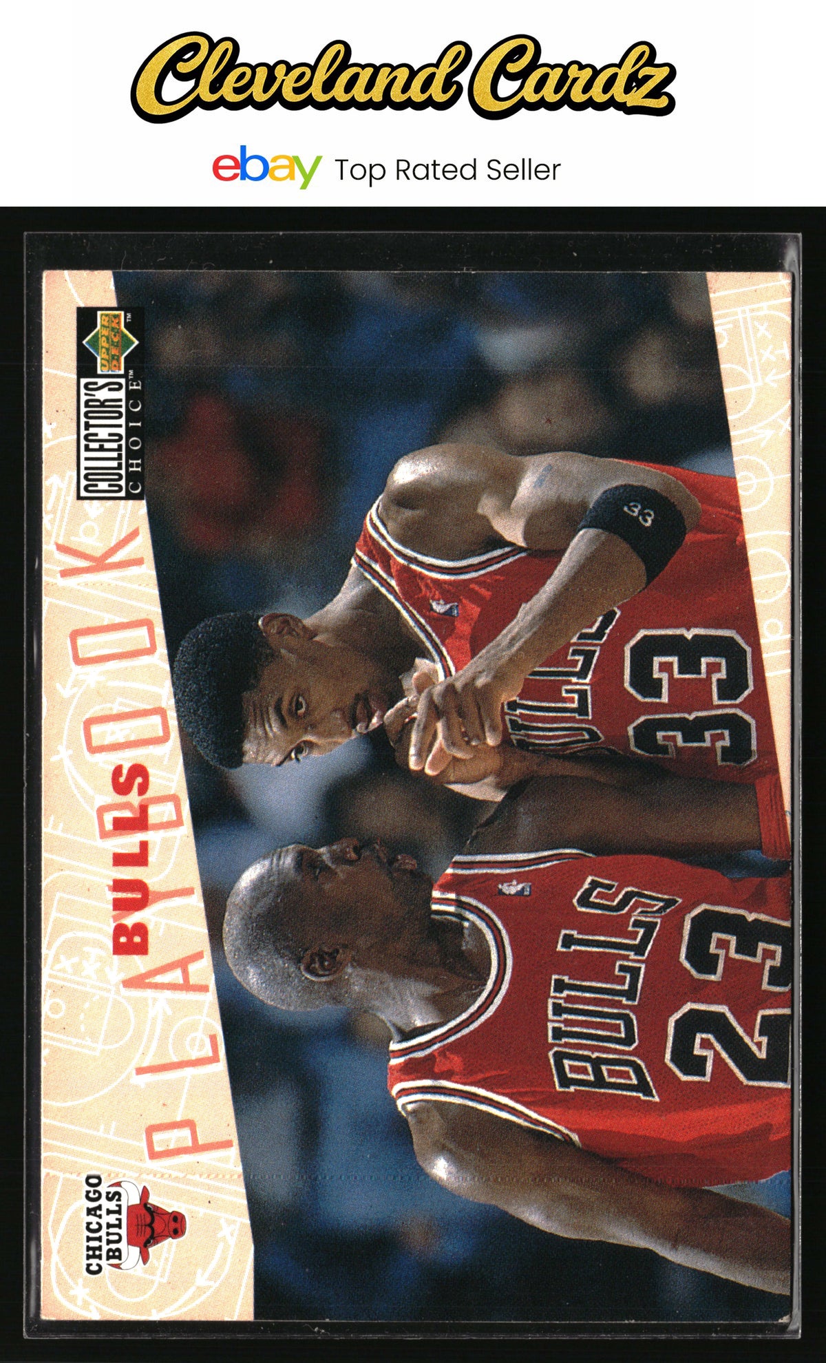 1996-97 Collector's Choice #370 Bulls Playbook PLAY