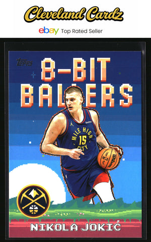 2025-26 Topps #8B-20 Nikola Jokić 8-Bit Ballers