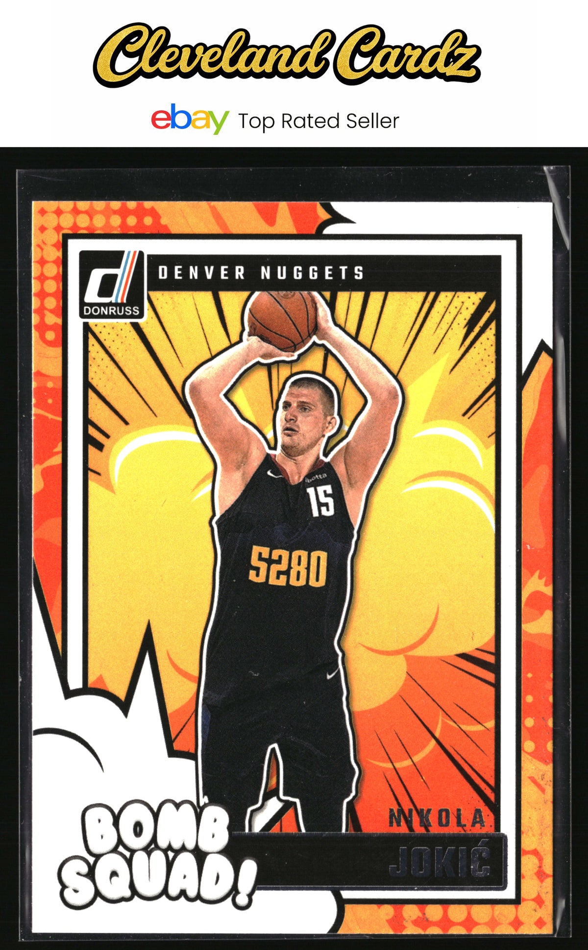 2024-25 Donruss #2 Nikola Jokic Bomb Squad