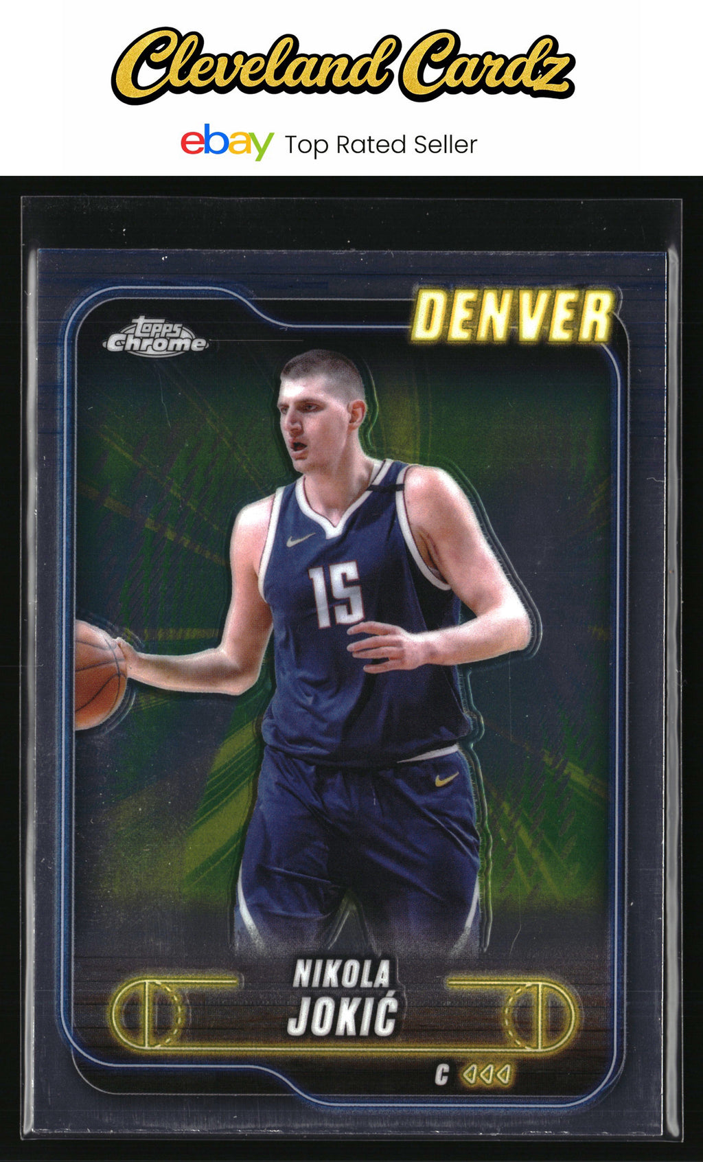 2024-25 Topps Chrome #50 Nikola Jokić
