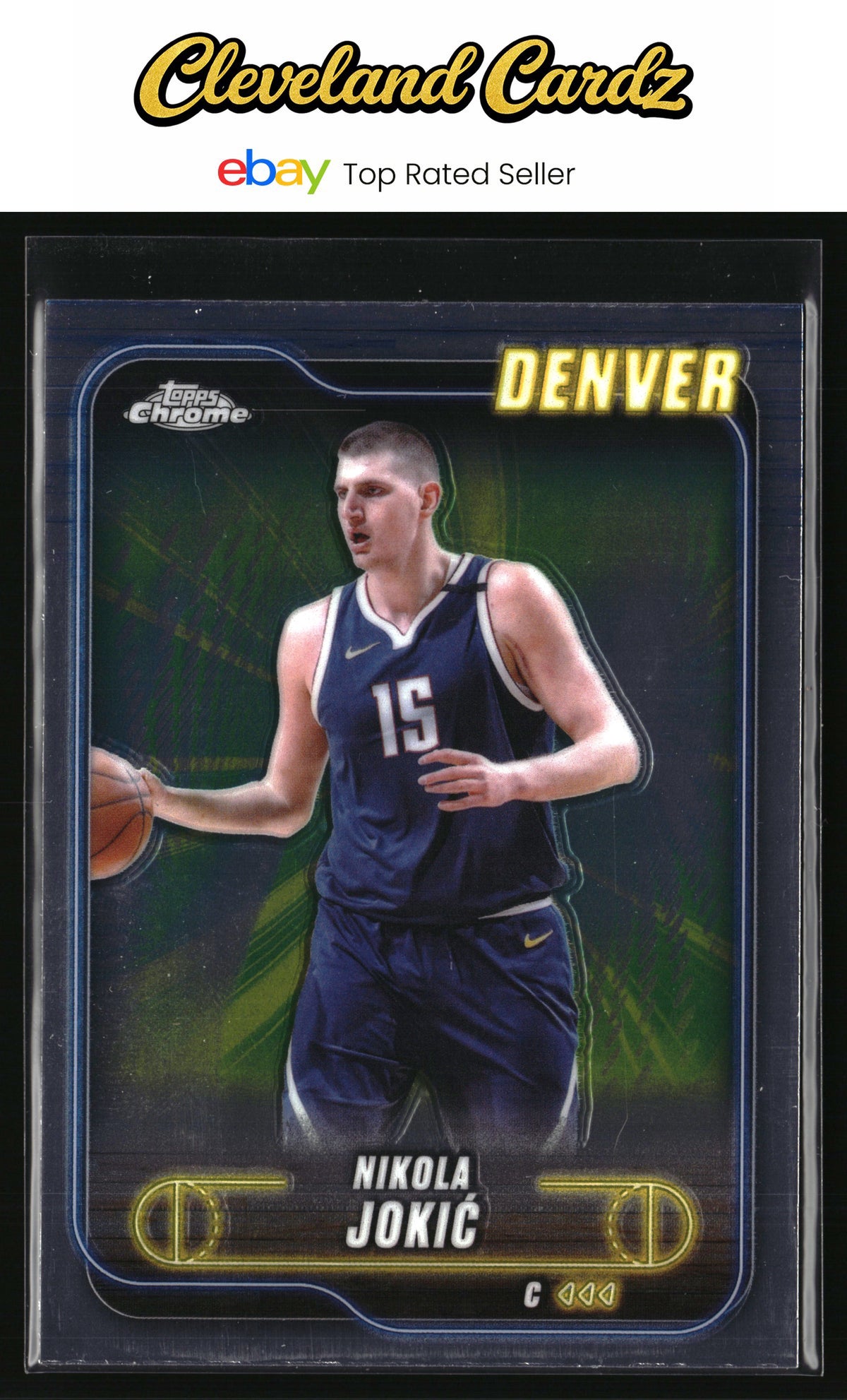 2024-25 Topps Chrome #50 Nikola Jokić