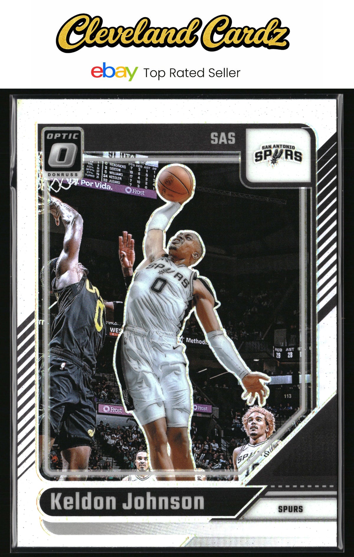 2024-25 Donruss Optic #161 Keldon Johnson Holo