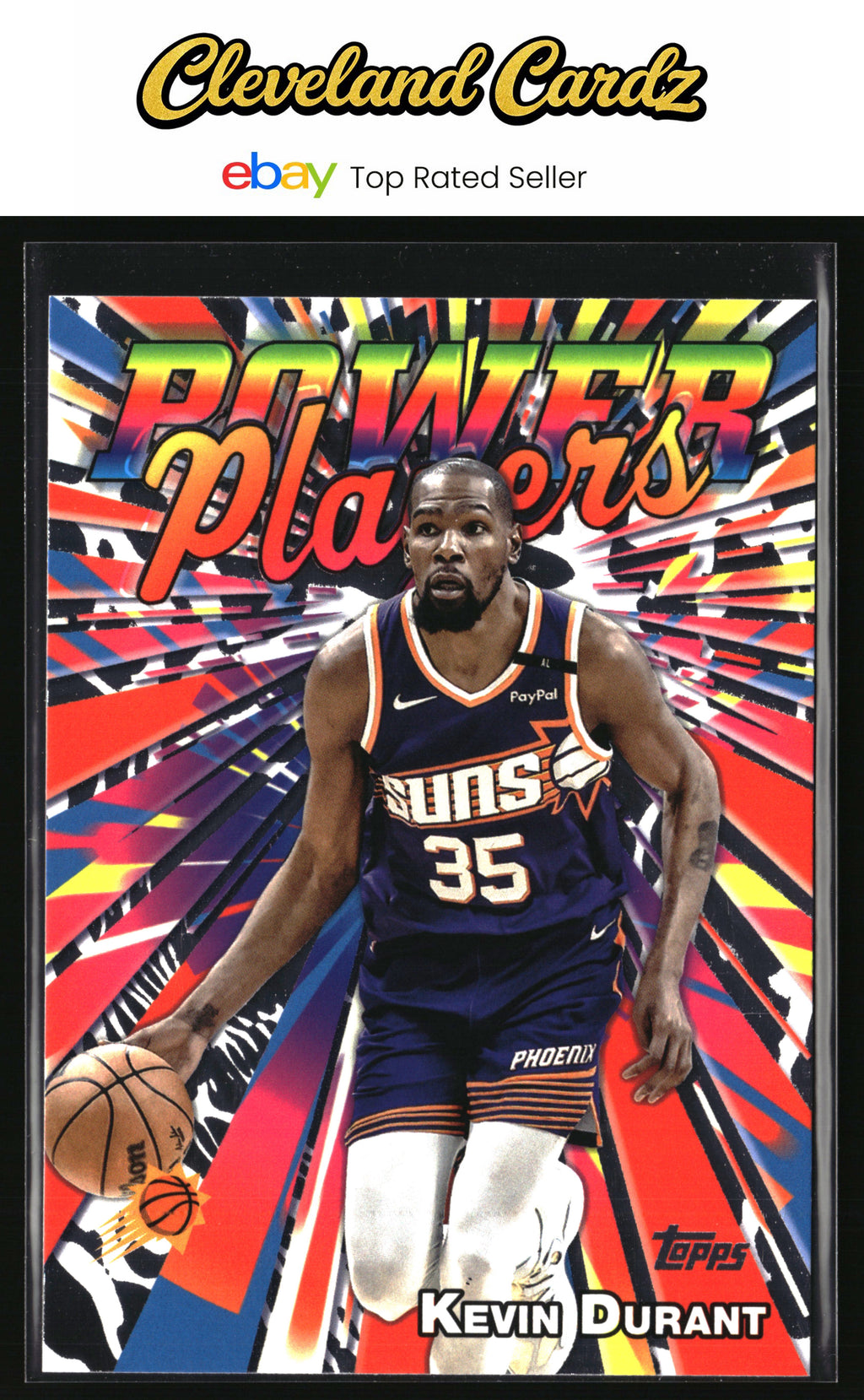 2025-26 Topps #PP-6 Kevin Durant Power Players