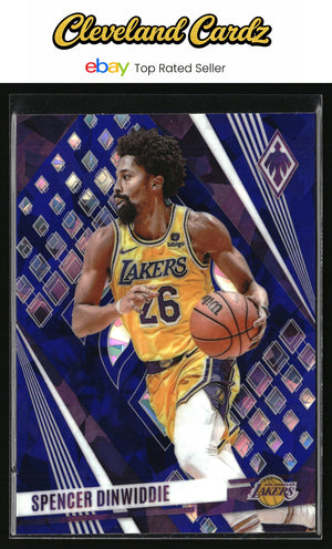 2023-24 Panini Phoenix #173 Spencer Dinwiddie Phoenix Blue Ice