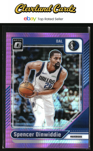 2024-25 Donruss Optic #54 Spencer Dinwiddie Hyper Pink