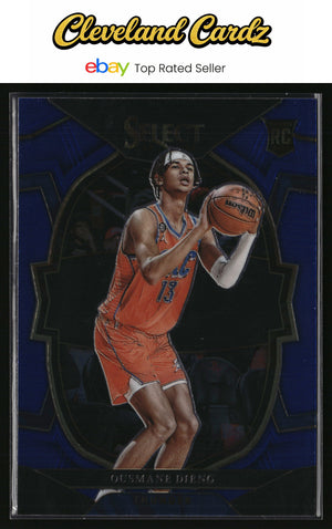 2022-23 Panini Select #76 Ousmane Dieng Blue