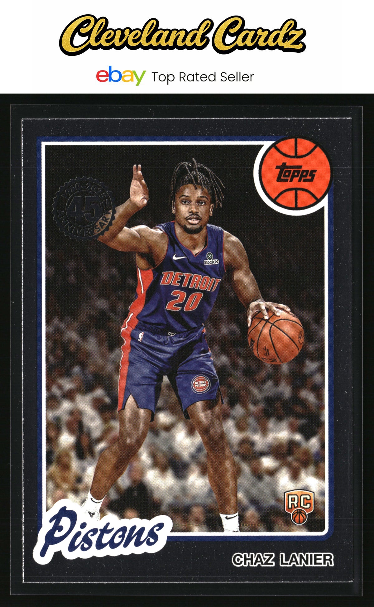2025-26 Topps #80BK-80 Chaz Lanier 1980-81 Topps Basketball
