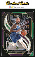 2024-25 Panini Select #145 Damian Lillard Green White Purple Prizm