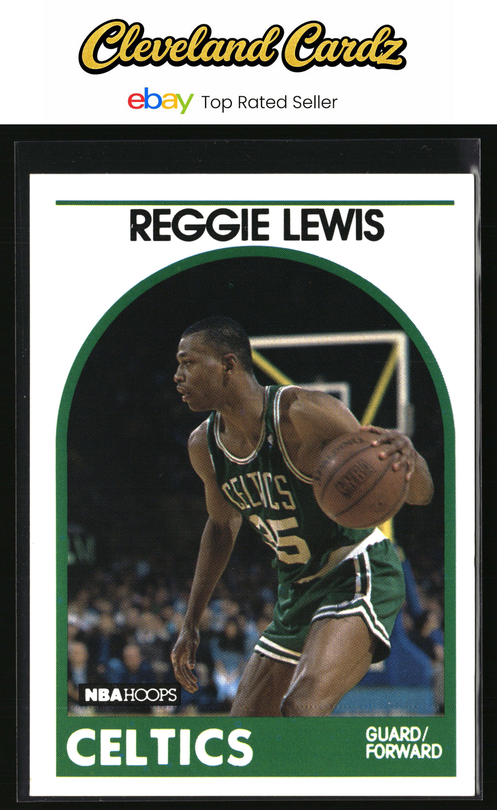 1989-90 Hoops Superstars #5 Reggie Lewis