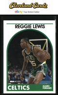 1989-90 Hoops Superstars #5 Reggie Lewis