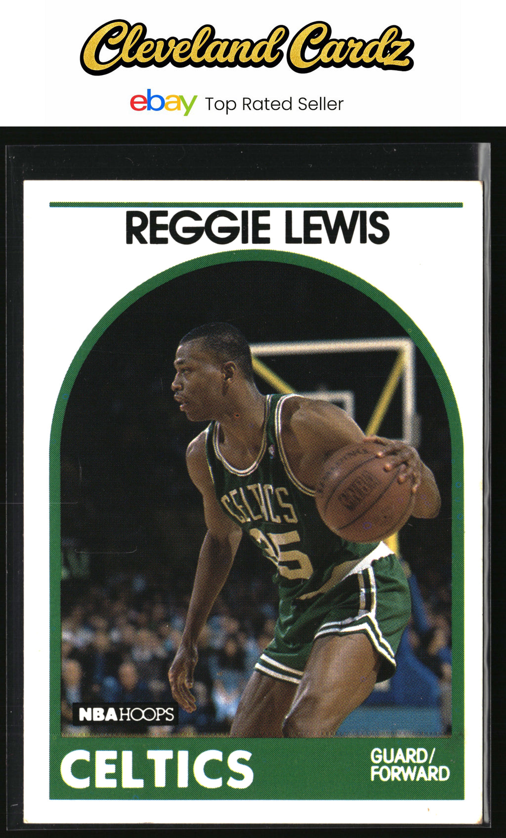 1989-90 Hoops Superstars #5 Reggie Lewis