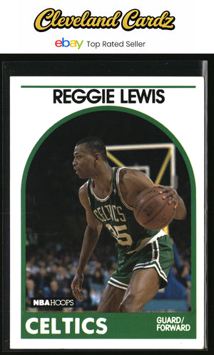 1989-90 Hoops Superstars #5 Reggie Lewis
