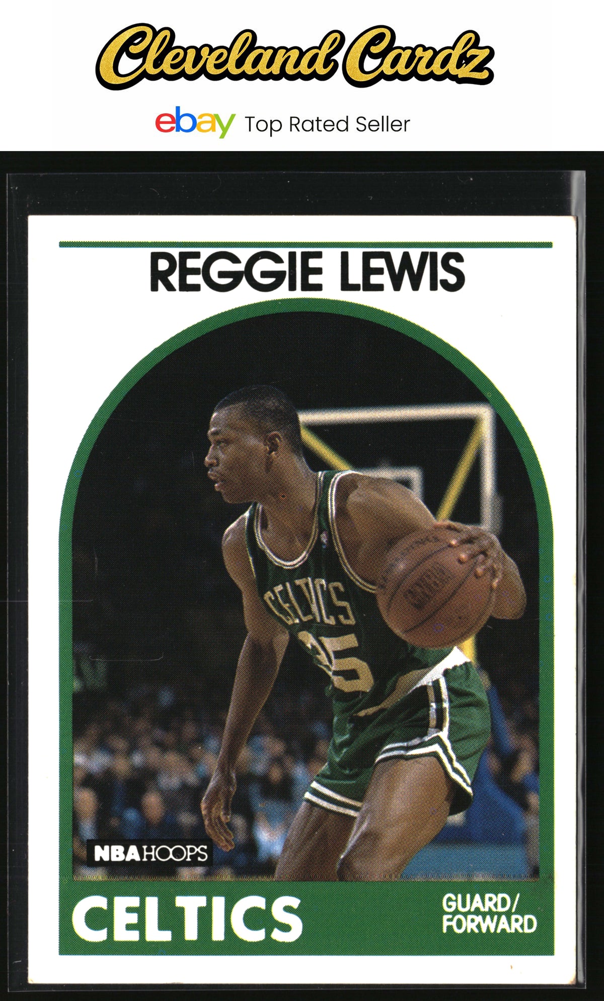 1989-90 Hoops Superstars #5 Reggie Lewis