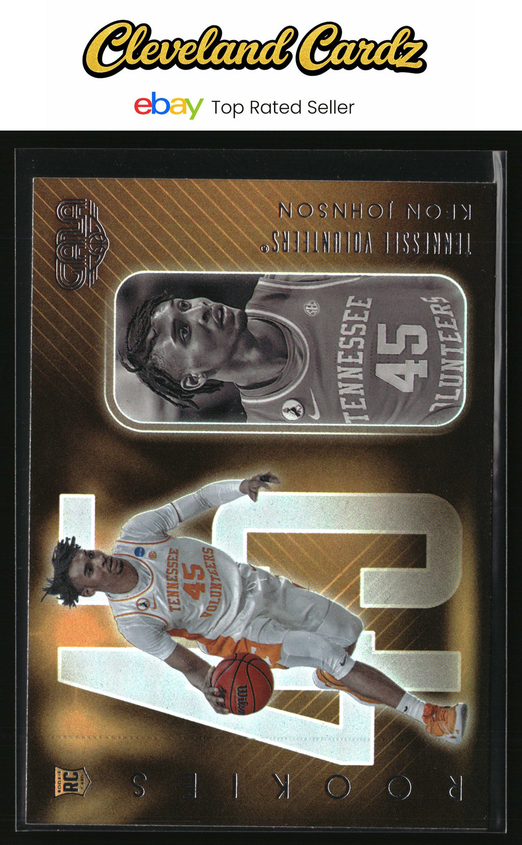2021 Panini Chronicles Draft Picks #186 Keon Johnson