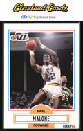 1990-91 Fleer #188b Karl Malone