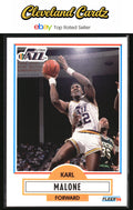 1990-91 Fleer #188b Karl Malone