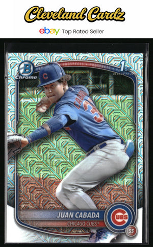2025 Bowman Chrome #BCP-207 Juan Cabada Prospects Mojo