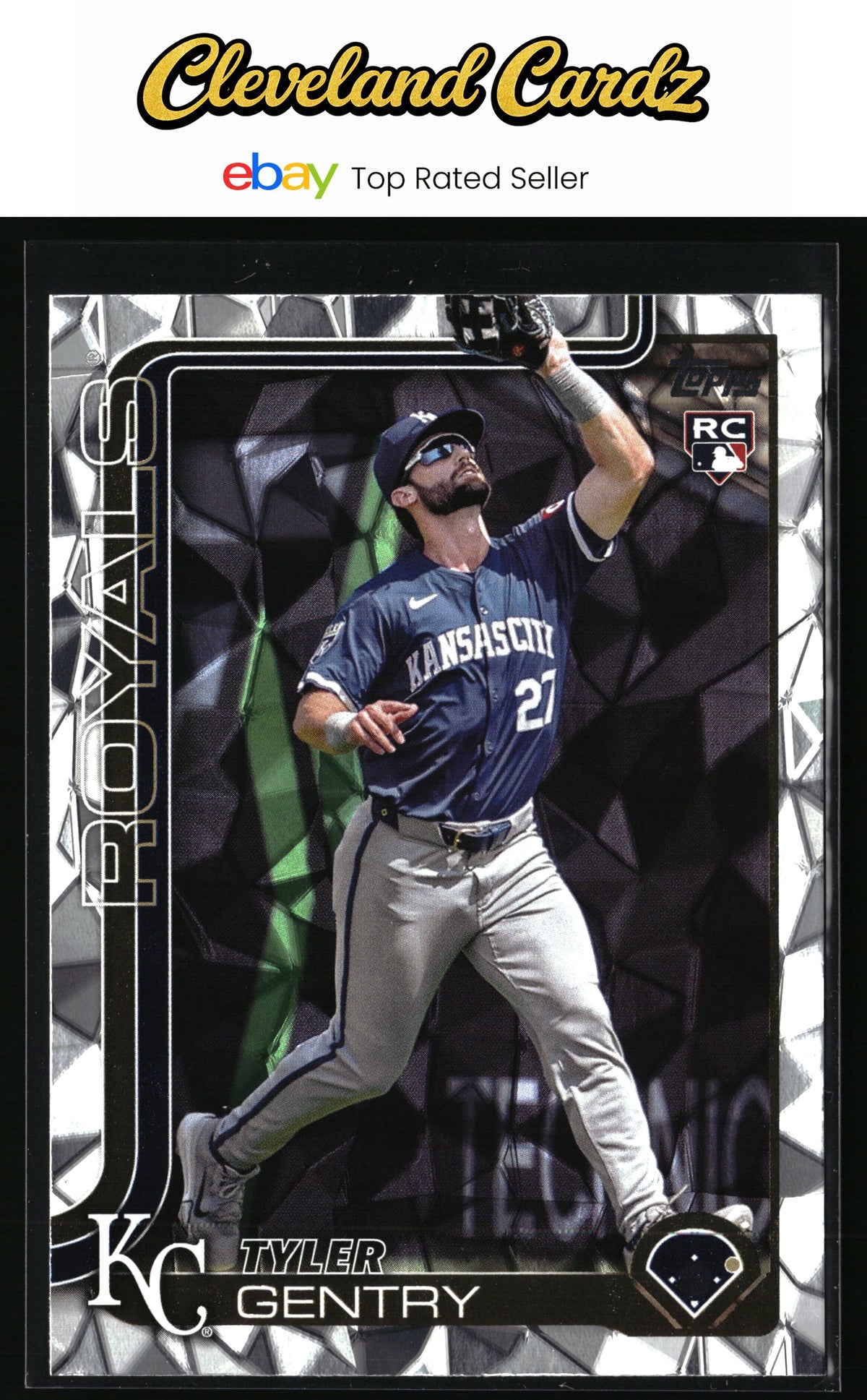 2025 Topps #6 Tyler Gentry Diamante Foil