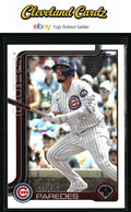 2025 Topps #138 Isaac Paredes Rainbow Foil