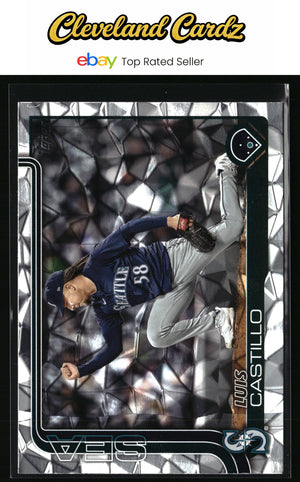 2025 Topps #73 Luis Castillo Diamante Foil