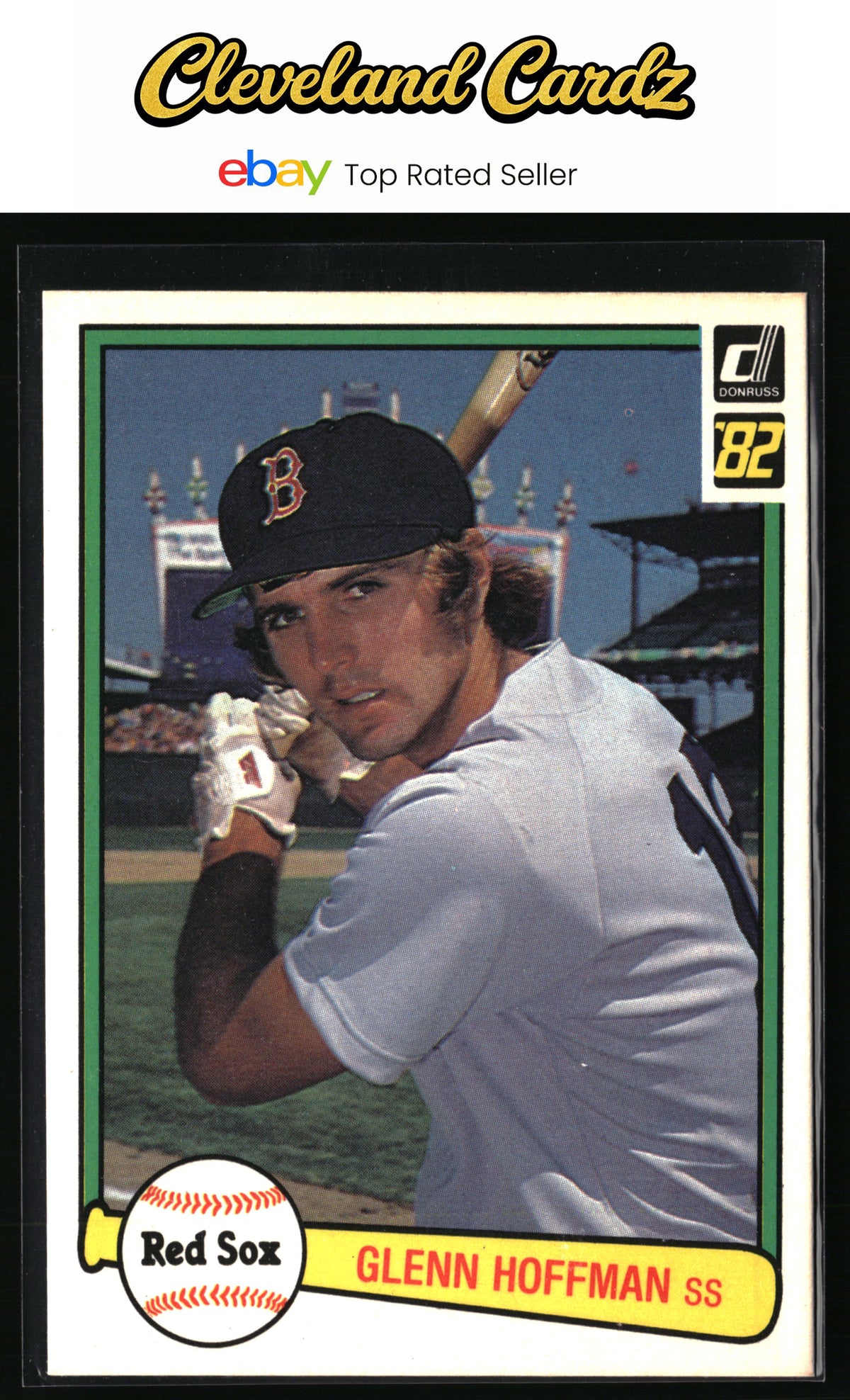 1982 Donruss #460 Glenn Hoffman