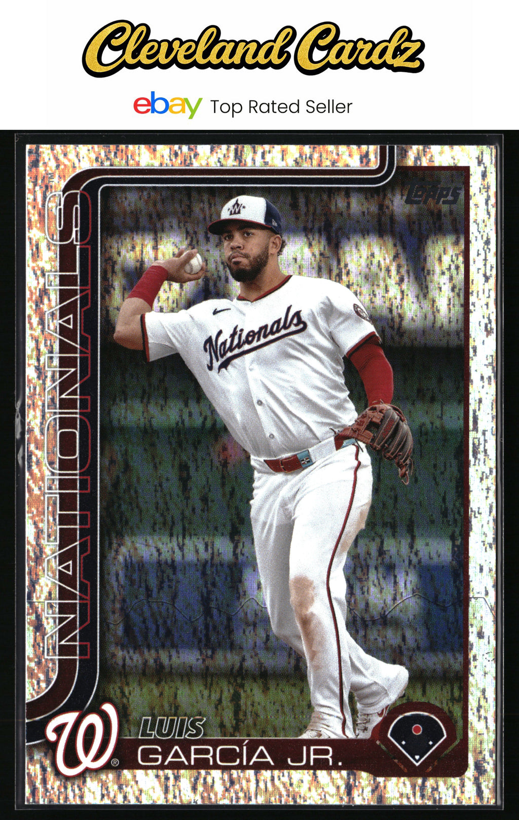2025 Topps #9 Luis García Jr. Holo Foil
