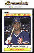 1990 Fleer #625 Ryne Sandberg