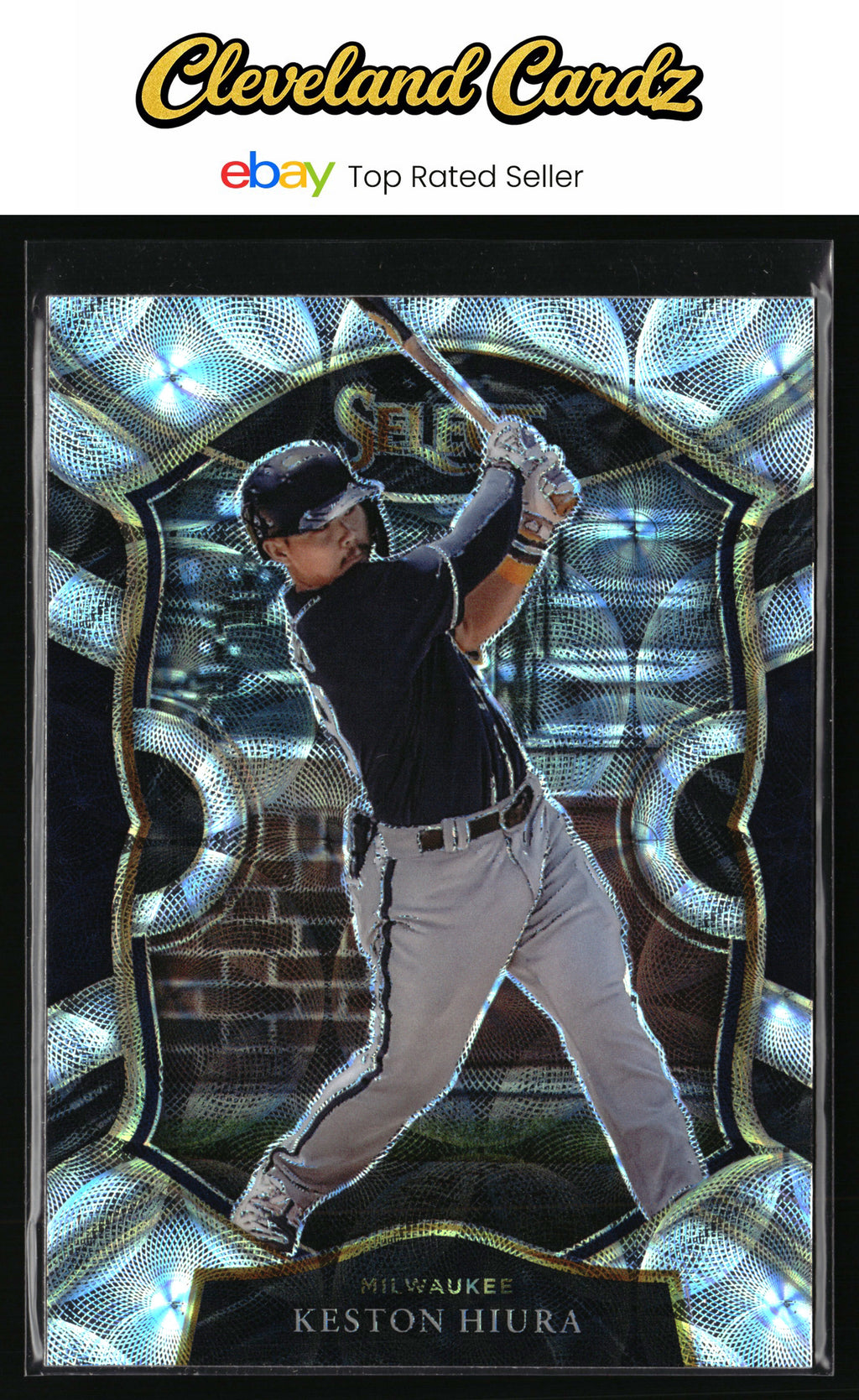 2021 Panini Select #47 Keston Hiura Scope Prizm