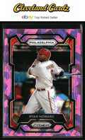 2024 Panini Prizm #125 Ryan Howard Pink Ice Prizms
