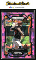 2024 Panini Prizm #3 Kyle Harrison Pink Ice Prizms